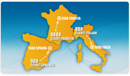 numero verde internazionale estero